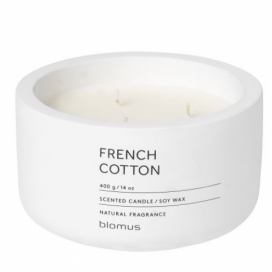 Vonná svíčka French Cotton - kulatá FORLIVING