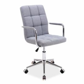 Židle kancelářská Q022 šedá