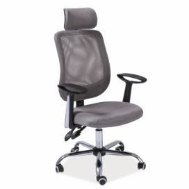 Židle kancelářská Q118 šedý