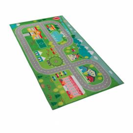 Dětský koberec potištěný městem 80 x 150 cm SEBEN