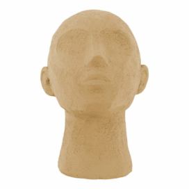 Pískově hnědá dekorativní soška PT LIVING Face Art, výška 22,8 cm Bonami.cz