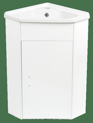 Koupelnová skříňka s umyvadlem Keramia Pro 57,3x41 cm bílá PRORSDV - Siko - koupelny - kuchyně