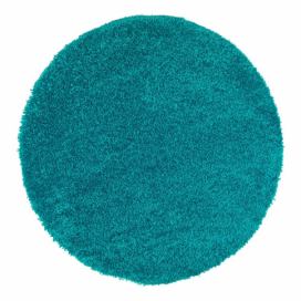 Modrý koberec Universal Aqua Liso, ø 80 cm Bonami.cz