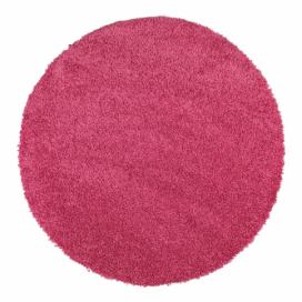 Růžový koberec Universal Aqua Liso, ø 80 cm Bonami.cz
