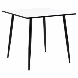 Černobílý jídelní stůl Wanda 80 cm