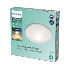Philips Canopus CL259 LED koupelnové stropní svítidlo 1x17W | 1500lm | 2700K | IP44 - ochrana EyeComfort, bílá