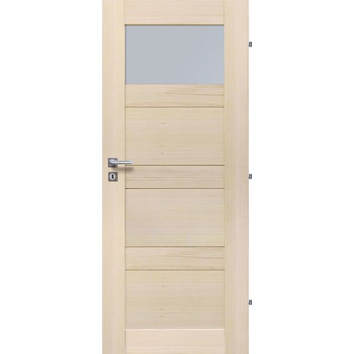 ERKADO Dřevěné masivni dveře masiv z borovice LION 1S - ERKADO CZ s.r.o.