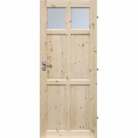 ERKADO Dřevěné masivni dveře masiv z borovice BERLIN 2S (Kvalita B) ERKADO CZ s.r.o.