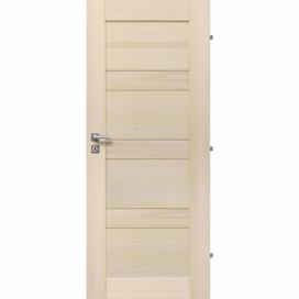 ERKADO Dřevěné masivni dveře masiv z borovice LION PN