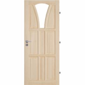 ERKADO Dřevěné masivni dveře masiv z borovice MONAKO 1S (Kvalita B)