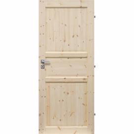 ERKADO Dřevěné masivni dveře masiv z borovice TORONTO PN (Kvalita B)