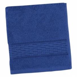 Bellatex Froté ručník kolekce Proužek tmavě modrý 50x100 cm