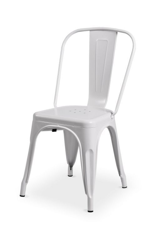 Chairy Bistro židle Paris inspirovaná TOLIX - bílá - Kokiskashop.cz