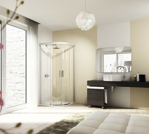 Sprchové dveře 100x100 cm Huppe Design Elegance 8E3003.092.322 - Siko - koupelny - kuchyně