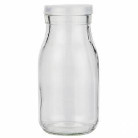 Skleněná lahvička s víčkem Clear Glass 210 ml