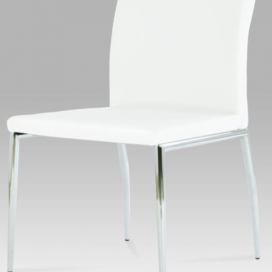 Autronic Jídelní židle B827 WT - bílá