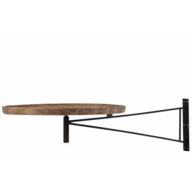 Nástěnný otáčecí stolek BAR - Ø 55*80cm J-Line by Jolipa