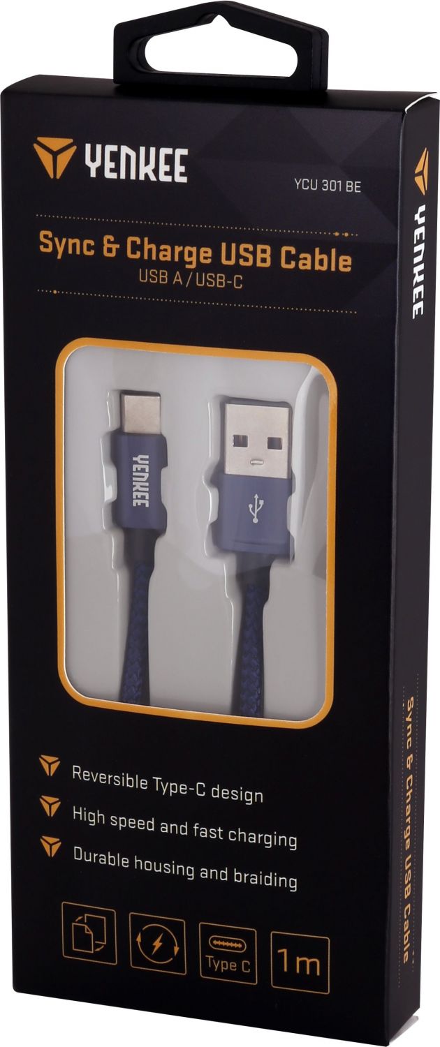 Synchronizační a nabíjecí kabel USB typ C 1 m - Astoreo.cz