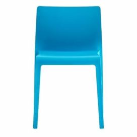 Pedrali Modrá plastová jídelní židle Volt 670