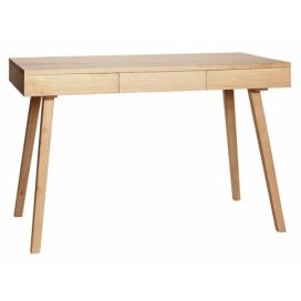 Designovynabytek.cz: Dubový pracovní stůl Hübsch Argo 120x57 cm
