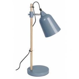 Designovynabytek.cz: Time for home Modrá kovová stolní lampa Atie