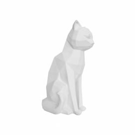 Matně bílá soška PT LIVING Origami Cat, výška 29,5 cm Bonami.cz