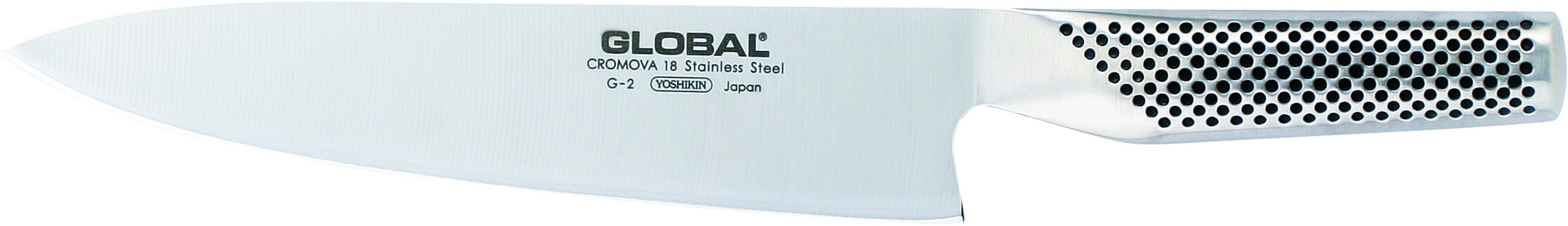 Japonský šéfkuchařský nůž Global G-2, 20 cm - Grilovani.cz