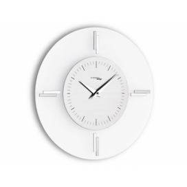 Designové nástěnné hodiny I060M chrome IncantesimoDesign 35cm