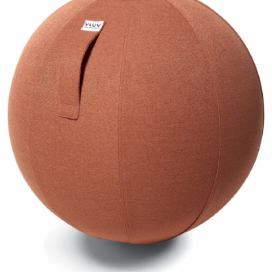 Oranžový sedací / gymnastický míč  VLUV SOVA Ø 65 cm