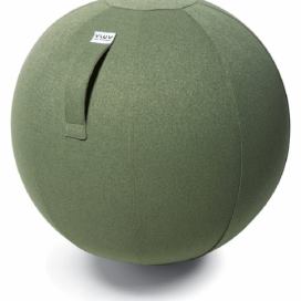 Zelený sedací / gymnastický míč  VLUV SOVA Ø 65 cm Designovynabytek.cz