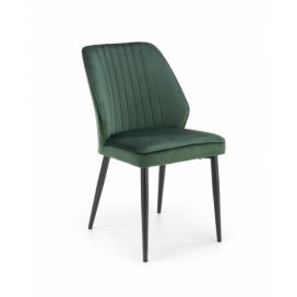 K432 Židle tmavě zelená