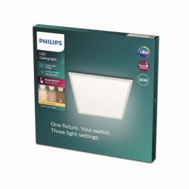 Philips 8719514326682 Super slim panel CL560 stropní svítidlo LED 36W/3200lm 2700K bílá SceneSwitch