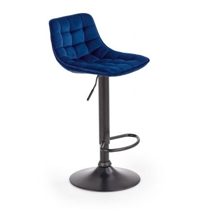 Halmar barová židle H95 barva: modrá - Sedime.cz