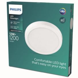 Philips 8719514328679 Magneos Slim DL252 stropní svítidlo LED D210mm 12W/1200lm 2700K bílá