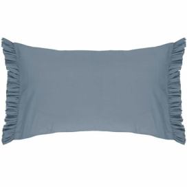 Essenza Dekorační polštář, 100% bavlna  barva modrá