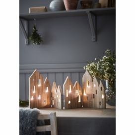 Světelná dekorace s vánočním motivem v přírodní barvě View – Markslöjd
