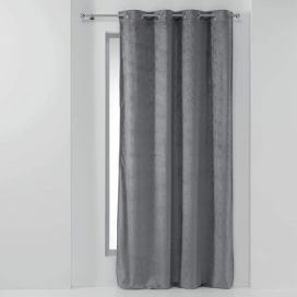 Douceur d\'intérieur Zatemňovací závěs ADRINA, 140 x 240 cm, tmavě šedý