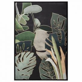 Atmosphera Plakát v rámu JUNGLE, 60 x 90 cm, zelené rostliny