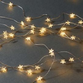Butlers.cz: STAR LIGHTS LED Světelný řetěz drátěné hvězdy s USB 100 světel