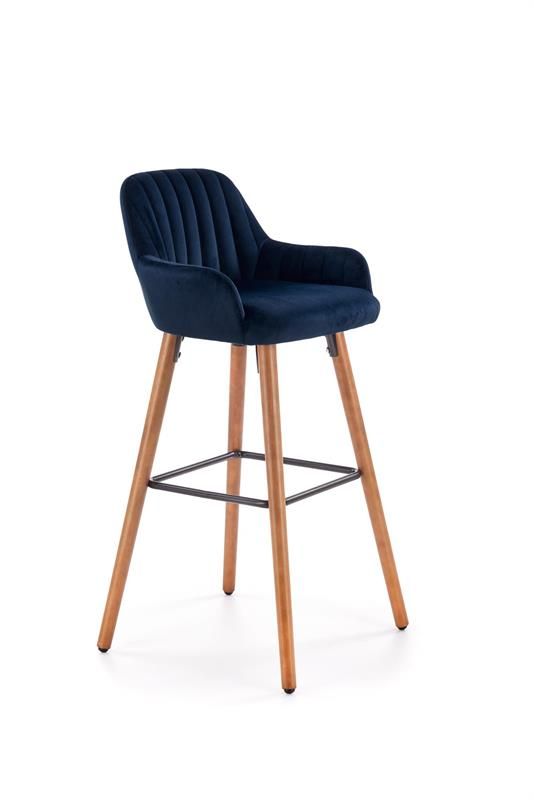 Barová židle H-93 Halmar Modrá - DEKORHOME.CZ