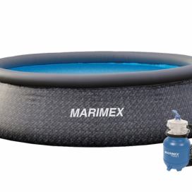 Marimex | Bazén Marimex Tampa 3,66x0,91 m s pískovou filtrací - motiv RATAN | 19900082 Marimex