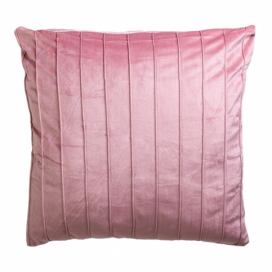 Růžový dekorativní polštář JAHU collections Stripe, 45 x 45 cm Bonami.cz