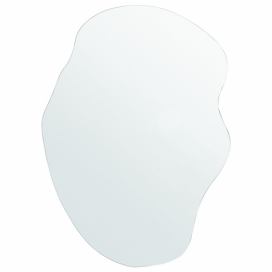 Nástěnné zrcadlo 50 x 70 cm stříbrné FALAISE Beliani.cz