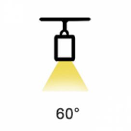 Přisazené/závěsné svítidlo LED TRUNKI LED 80W 60° - UTR-L1565-05WH-80W-4K-RA80-01-060-NR-WH - OEM