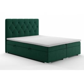 Boxspring postel s úložným prostorem Izyda 160x200