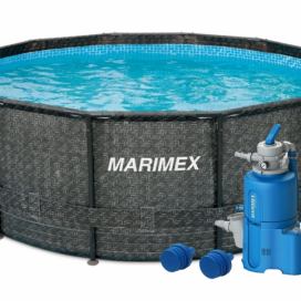 Marimex | Bazén Marimex Florida 3,66x1,22 m s pískovou filtrací - motiv RATAN | 19900121 Marimex