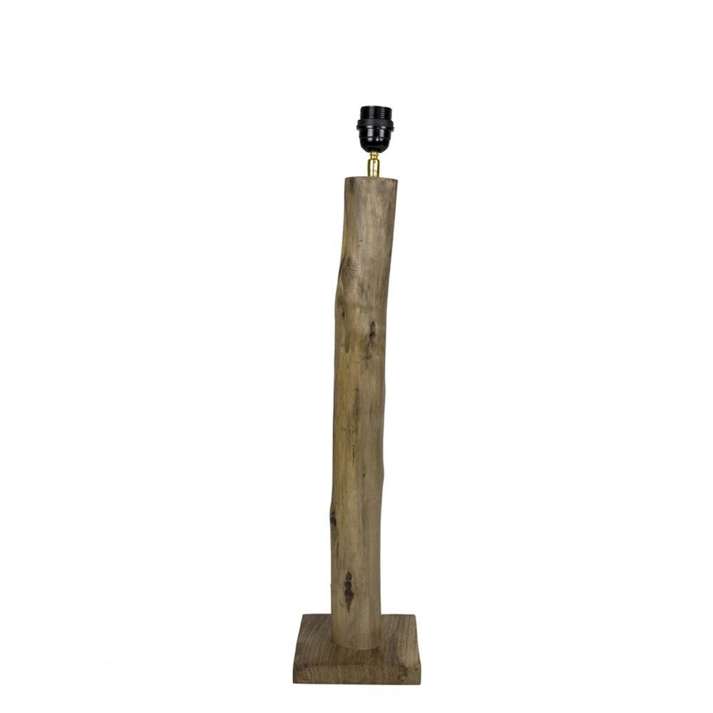 Dřevěná základna ke stojací lampě Eukalyptus - 15*15*70cm/ E27 Mars & More - LaHome - vintage dekorace