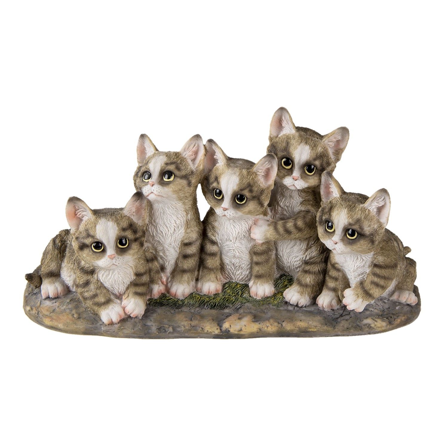 Dekorativní soška malých koťátek - 32*13*16 cm Clayre & Eef - LaHome - vintage dekorace