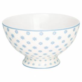 Modrá porcelánová miska na polévku Green Gate Laurie, ø 15 cm