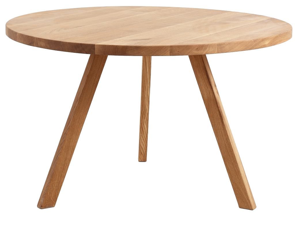 Nordic Design Přírodní masivní jídelní stůl Tree 120 cm - Designovynabytek.cz